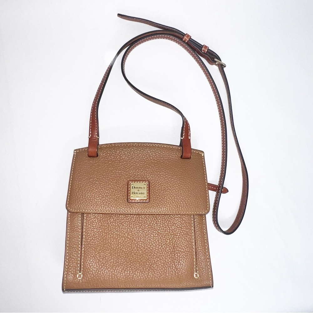 Dooneyโ & Bourke Pebble Leather Wexford Crossbody Bag